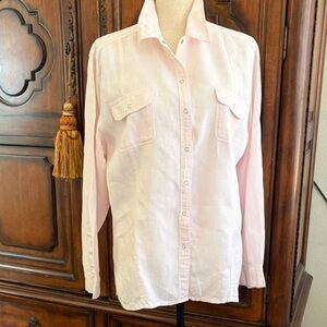 Light Pink Button-Up Shirt